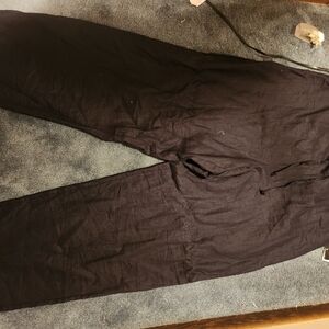 Sag Harbor Men's Black Joggers